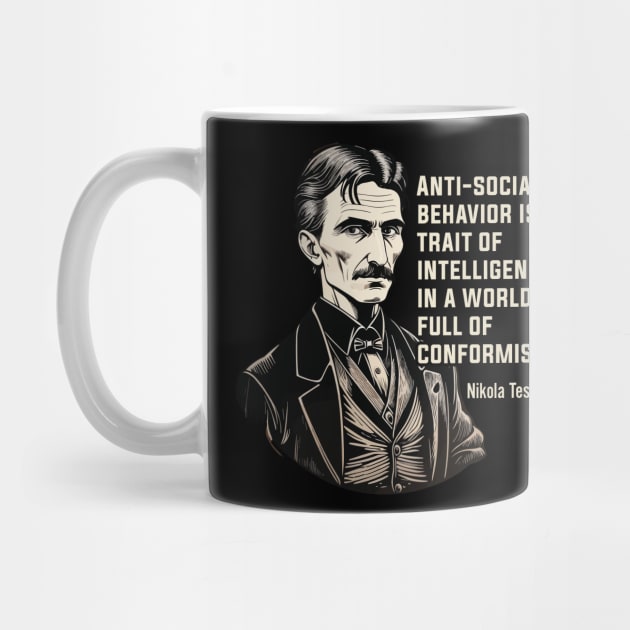 Nikola Tesla - Visionary Inventor and Scientist by Graphic Duster